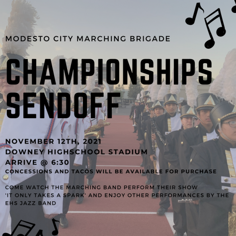 Modesto Marching Brigade Championship Sendoff